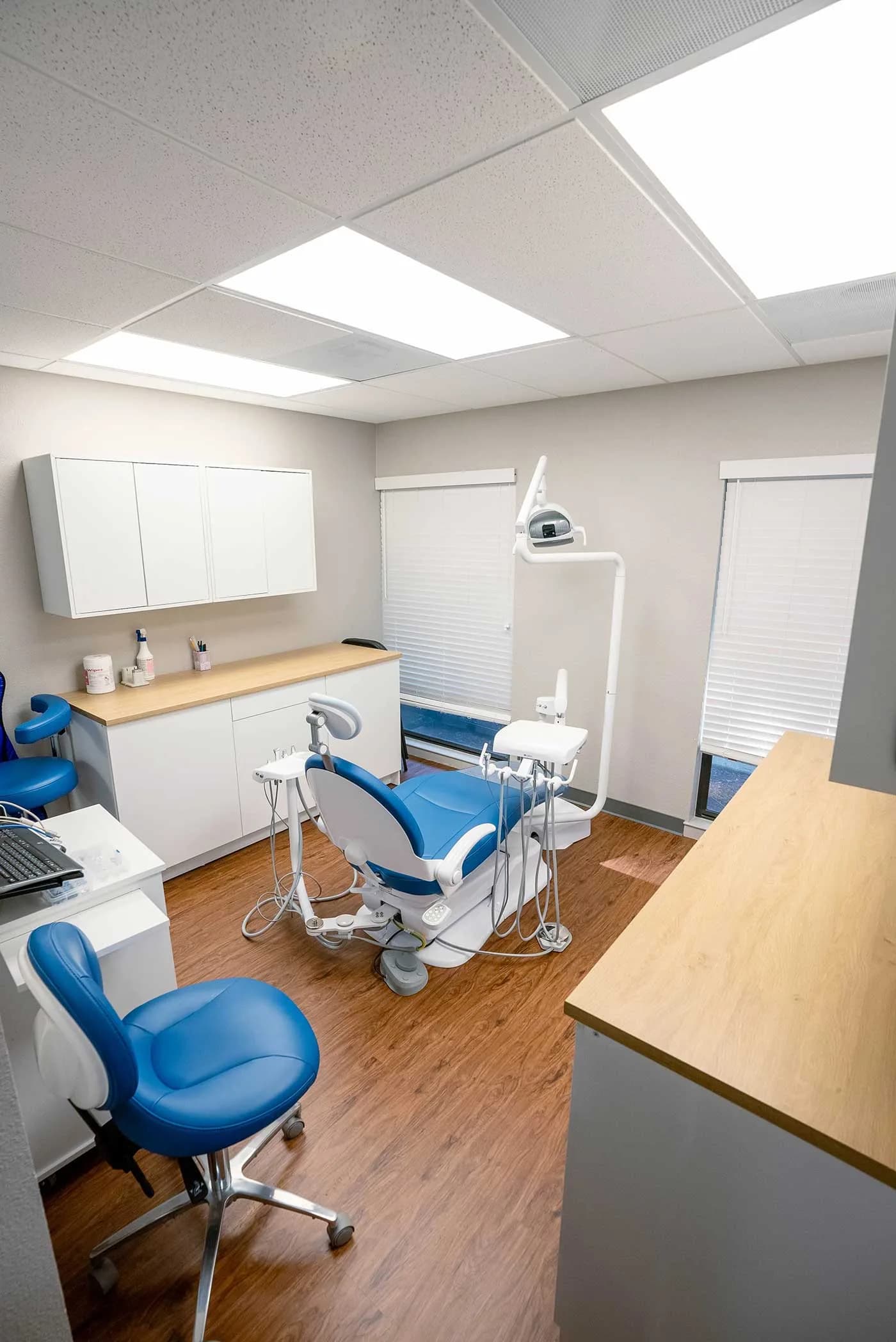 High-end treatment area at Sacramento River Dental Group