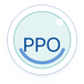 PPO plans accepted footer badge